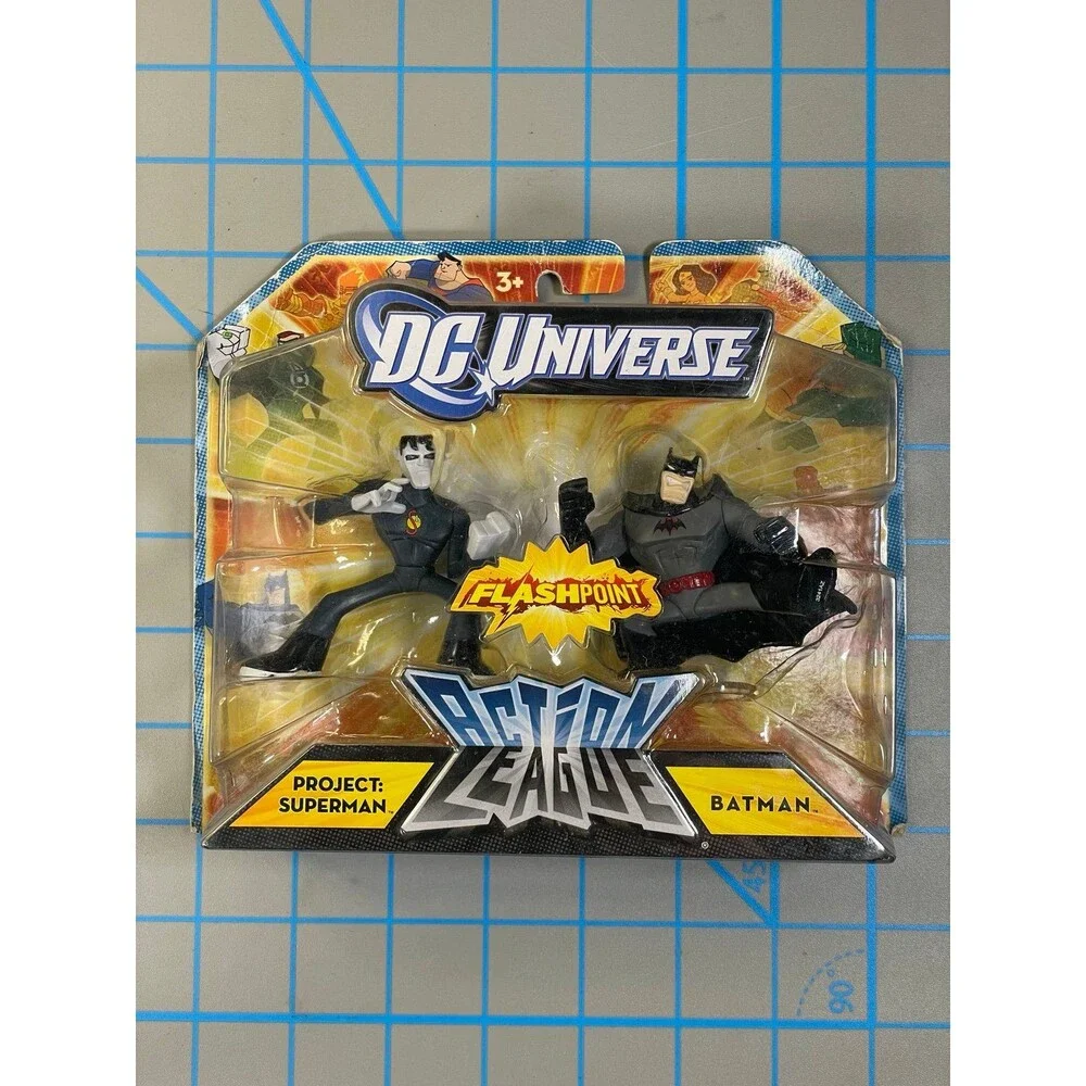 DC Universe Flashpoint Action League Project Superman and Batman Thomas Wayne